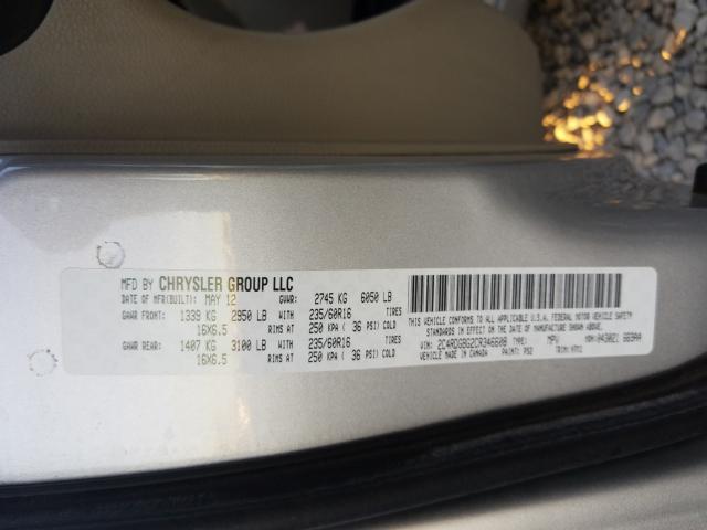 2012 DODGE GRAND CARA 2C4RDGBG2CR346608