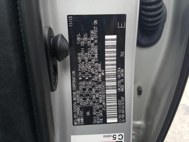 2014 LEXUS GX 460 PRE JTJJM7FXXE5070473