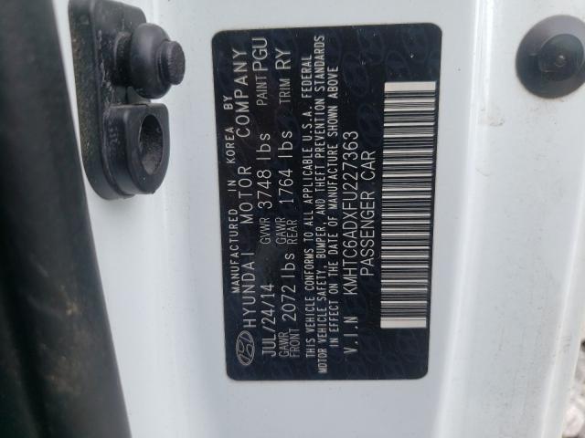 2015 HYUNDAI VELOSTER KMHTC6ADXFU227363