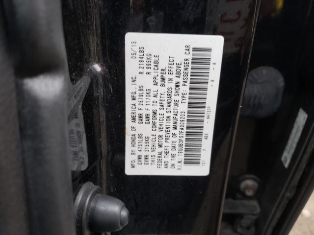 2015 ACURA TLX TECH 19UUB3F57FA009203