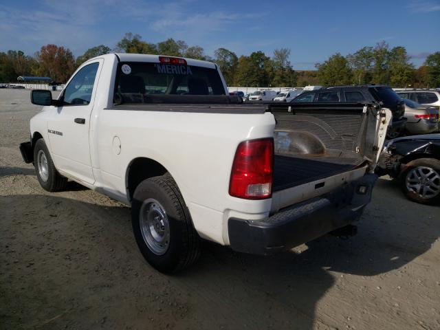 2012 DODGE RAM 1500 S 3C6JD6AP0CG211052