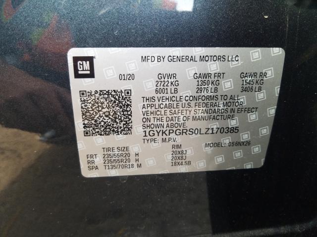 2020 CADILLAC XT6 SPORT 1GYKPGRS0LZ170385