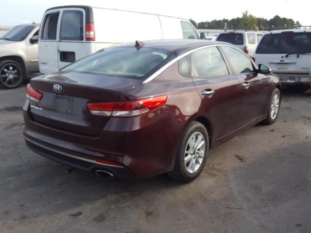 2016 KIA OPTIMA LX 5XXGT4L31GG115301