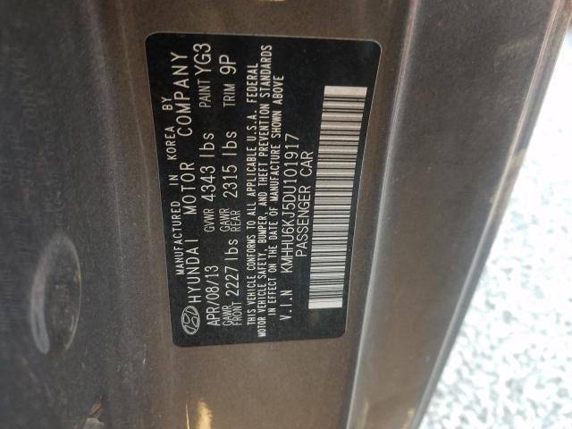 2013 HYUNDAI GENESIS CO - KMHHU6KJ5DU101917