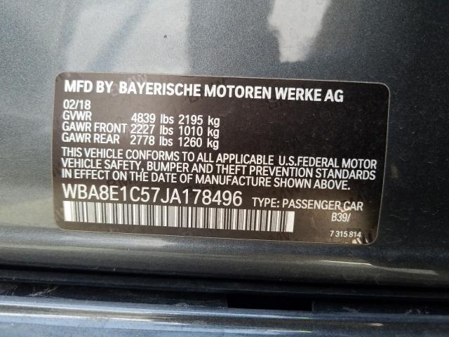 2018 BMW 330E WBA8E1C57JA178496