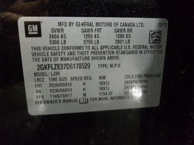 2013 GMC TERRAIN DE 2GKFLZE37D6178529