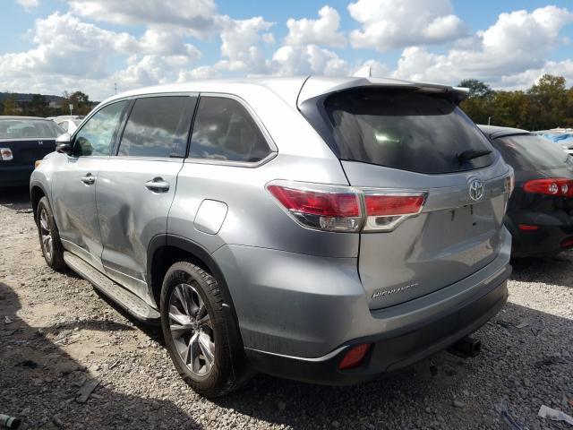 2016 TOYOTA HIGHLANDER 5TDZKRFH1GS149771