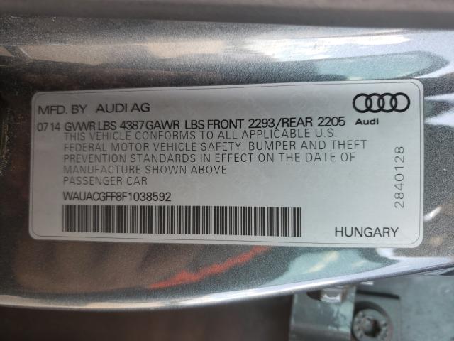 2015 AUDI A3 PREMIUM WAUACGFF8F1038592
