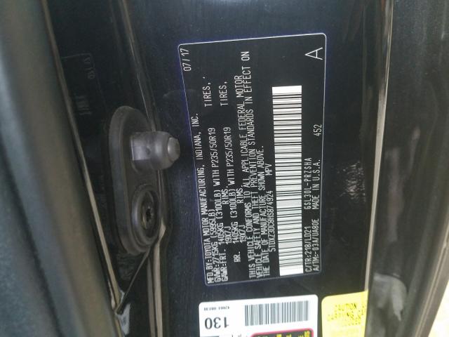 2017 TOYOTA SIENNA SE 5TDXZ3DC8HS874924