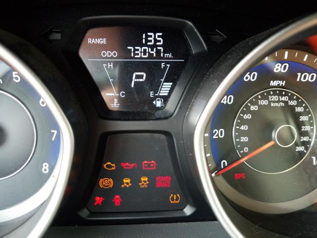 2013 HYUNDAI ELANTRA GL KMHDH4AE7DU941306