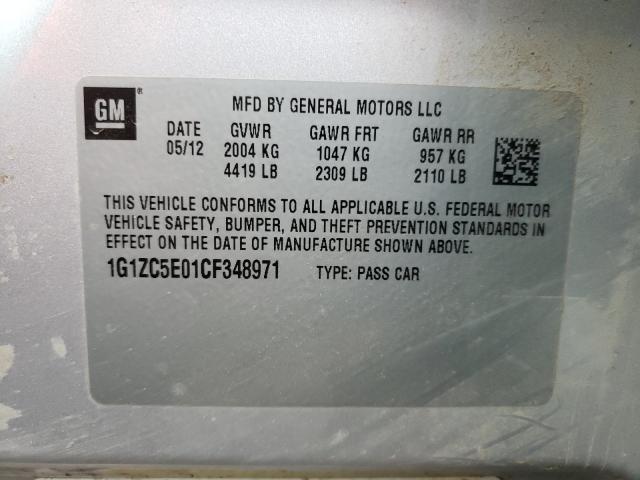 2012 CHEVROLET MALIBU 1LT - 1G1ZC5E01CF348971