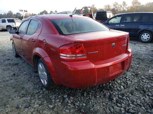 2010 DODGE AVENGER SX 1B3CC4FB4AN230554