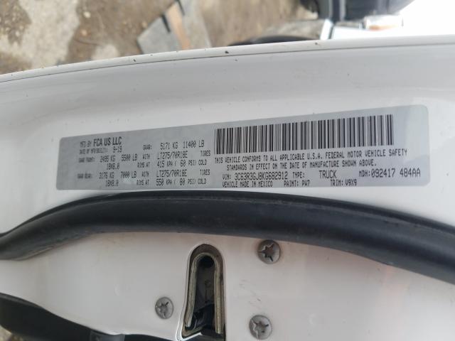 2019 RAM 3500 TRADE 3C63R3GJ8KG682912
