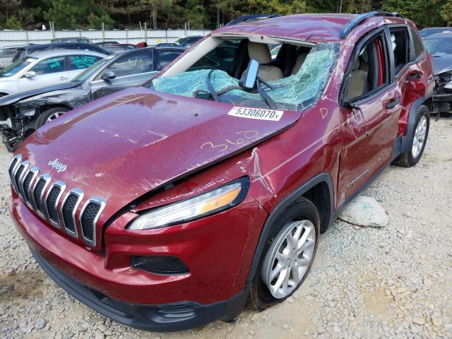 2016 JEEP CHEROKEE S 1C4PJLAB7GW160364
