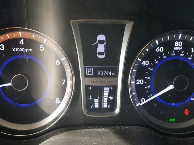 2013 HYUNDAI AZERA KMHFG4JG4DA217815