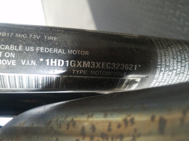 2014 HARLEY-DAVIDSON FXDB DYNA 1HD1GXM3XEC323621