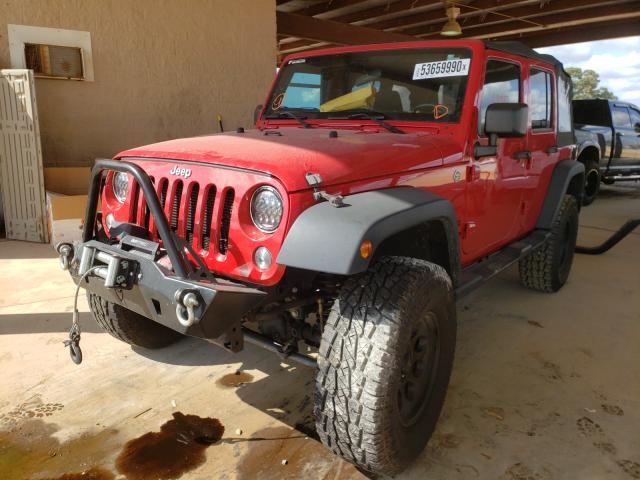 2014 JEEP WRANGLER U 1C4BJWDG5EL257824