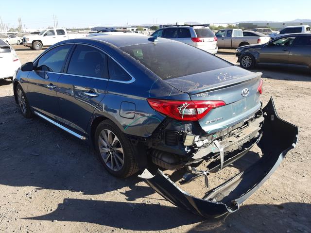 2015 HYUNDAI SONATA SPO 5NPE34AF0FH215767