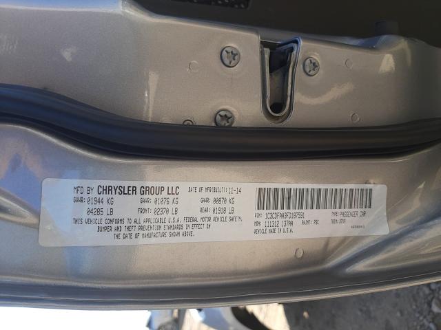 2015 DODGE DART SE 1C3CDFAA3FD187591