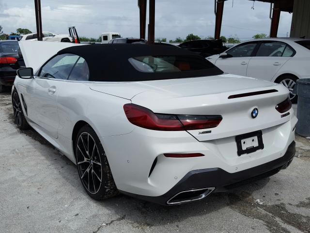 VIN WBAFY4C52KBX39506 2019 BMW 8 Series, M850XI no.3