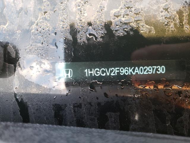 2019 HONDA ACCORD TOU 1HGCV2F96KA029730