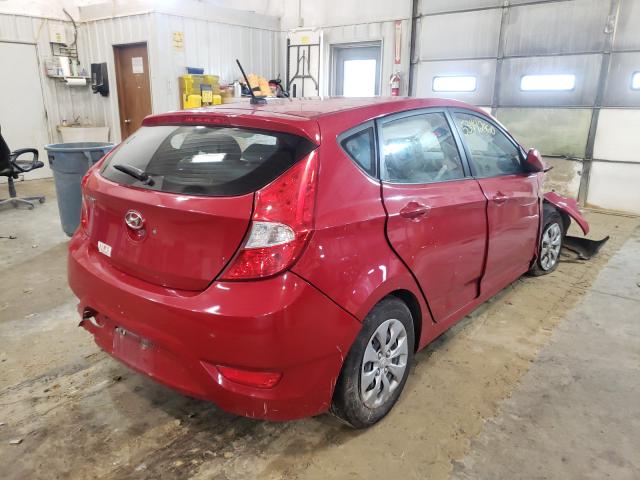 2016 HYUNDAI ACCENT SE KMHCT5AE9GU279426