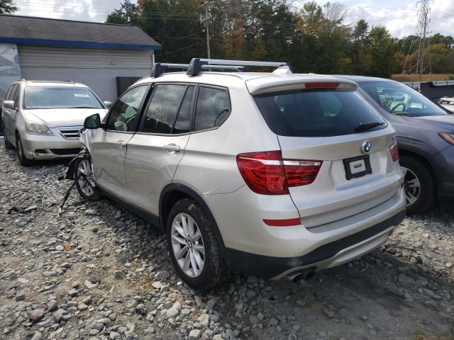 2017 BMW X3 5UXWZ7C33H0V94365