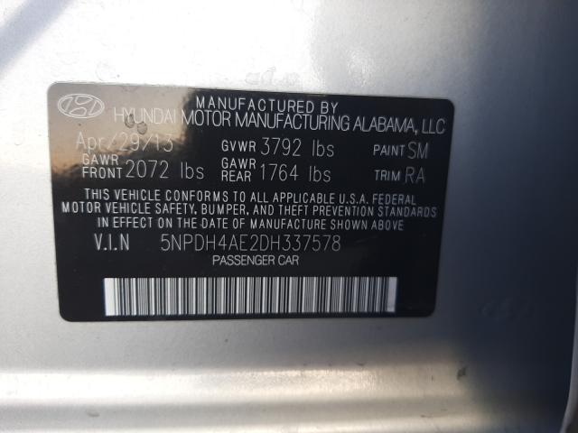 2013 HYUNDAI ELANTRA GL 5NPDH4AE2DH337578