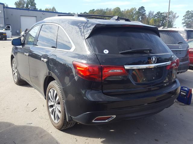 2014 ACURA MDX TECHNO 5FRYD3H41EB013427