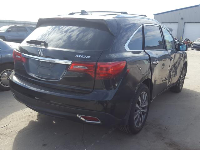2014 ACURA MDX TECHNO 5FRYD3H41EB013427