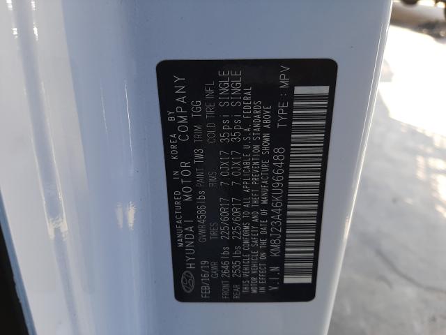 2019 HYUNDAI TUCSON SE KM8J23A46KU966488