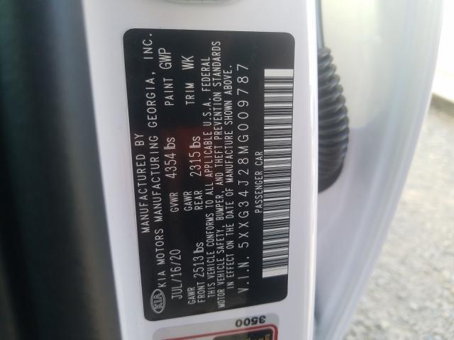 2021 KIA K5 EX 5XXG34J28MG009787