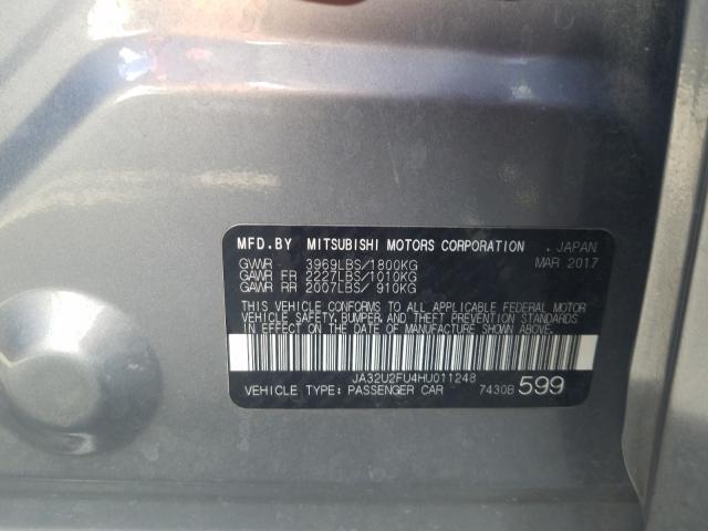 2017 MITSUBISHI LANCER ES JA32U2FU4HU011248