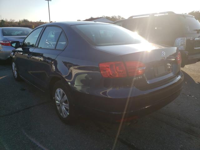 2013 VOLKSWAGEN JETTA BASE 3VW2K7AJ0DM205787