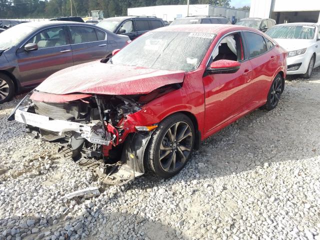 2019 HONDA CIVIC SPOR 2HGFC2F8XKH524346