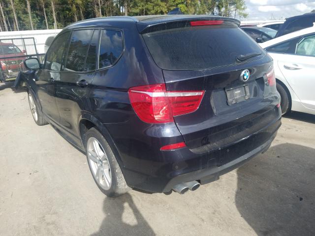 2014 BMW X3 XDRIVE2 5UXWX9C56E0D32888