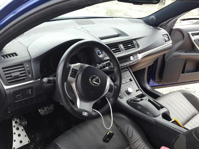2012 LEXUS CT 200 JTHKD5BH4C2102342