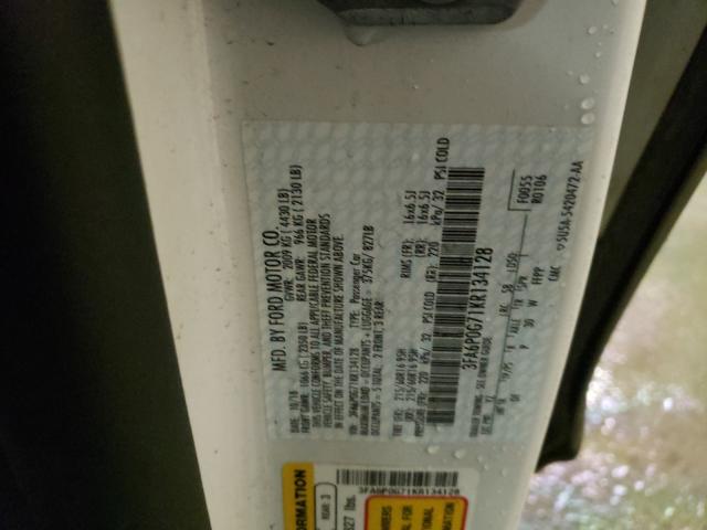 2019 FORD FUSION 3FA6P0G71KR134128