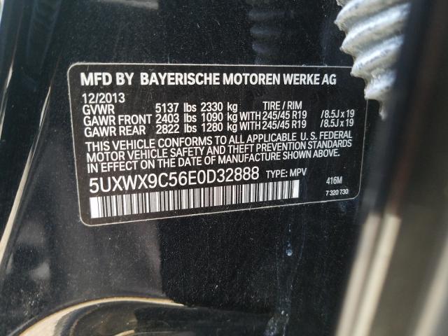 2014 BMW X3 XDRIVE2 5UXWX9C56E0D32888