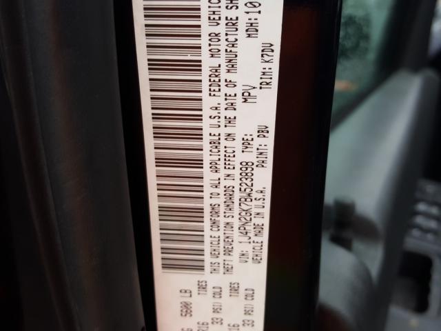 2011 JEEP LIBERTY SP 1J4PN2GK7BW523898