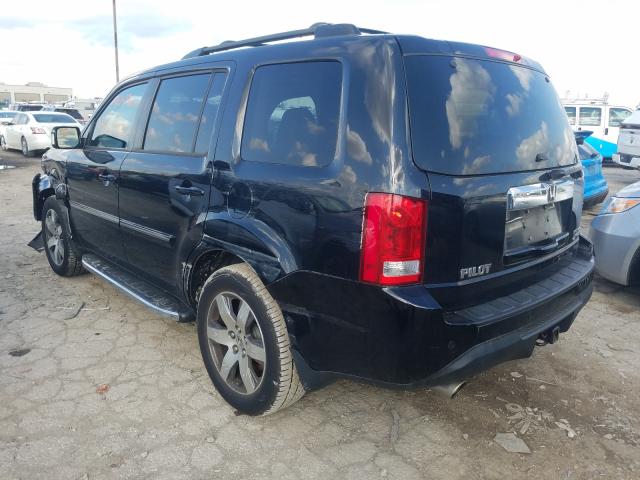 2013 HONDA PILOT TOUR 5FNYF4H93DB053553