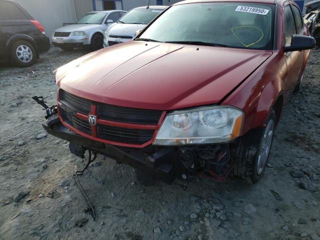 2010 DODGE AVENGER SX 1B3CC4FB4AN230554