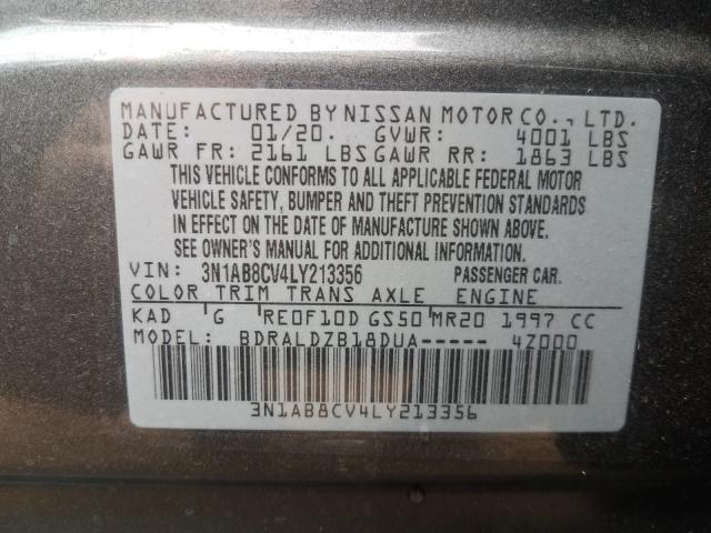 2020 NISSAN SENTRA SV 3N1AB8CV4LY213356