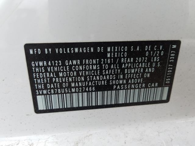 2020 VOLKSWAGEN JETTA S 3VWCB7BU5LM027466