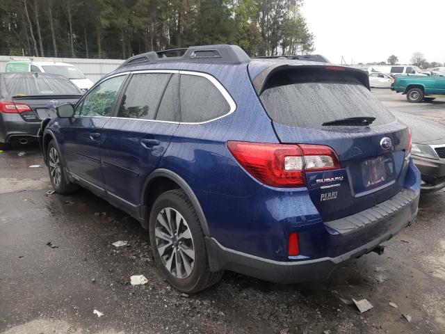 2015 SUBARU OUTBACK 3. 4S4BSENC6F3216683