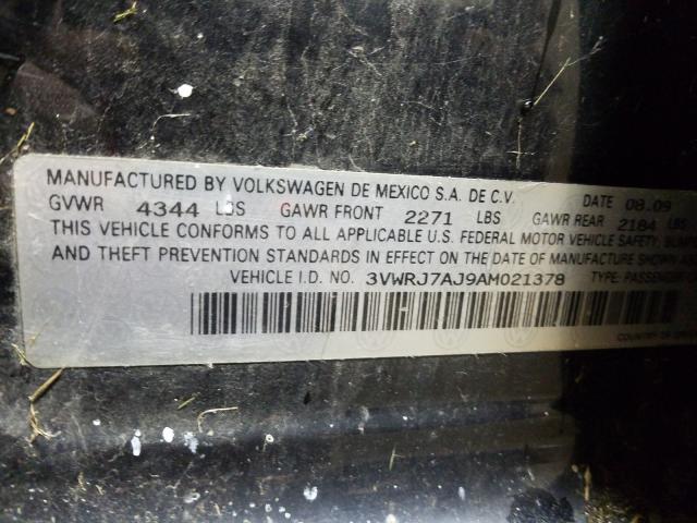 2010 VOLKSWAGEN JETTA WOLF 3VWRJ7AJ9AM021378