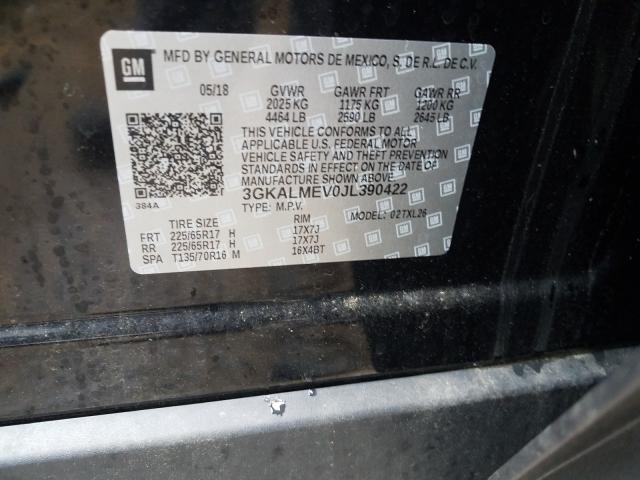 2018 GMC TERRAIN SL 3GKALMEV0JL390422