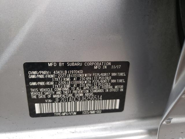 2018 SUBARU CROSSTREK JF2GTADC9JH256514