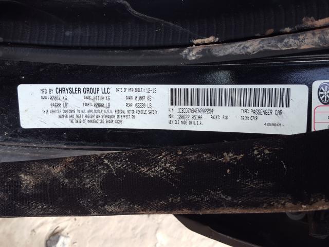 2014 DODGE AVENGER SE 1C3CDZAB4EN202294