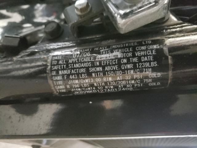 2007 KAWASAKI VN1600 D JKBVNKD127A012408